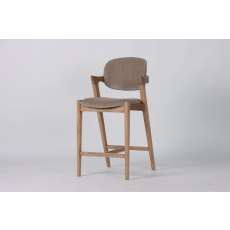 Mila Counter Stool (Mink Fabric) by Kelston House Mila Counter Stool (Mink Fabric) by Kelston House