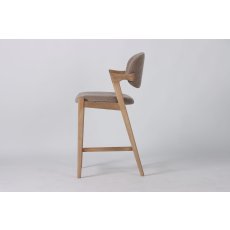Mila Counter Stool (Mink Fabric) by Kelston House Mila Counter Stool (Mink Fabric) by Kelston House