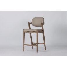 Mila Counter Stool (Beige PU) by Kelston House Mila Counter Stool (Beige PU) by Kelston House