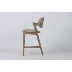 Mila Counter Stool (Beige PU) by Kelston House Mila Counter Stool (Beige PU) by Kelston House
