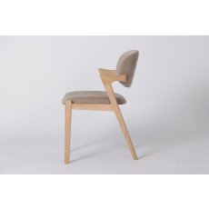 Mila Dining Chair (Mink Fabric) by Kelston House Mila Dining Chair (Mink Fabric) by Kelston House
