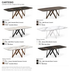 Cartesio Fixed Dining Table 300 x 119cm (CS4092-FB 300) by Calligaris