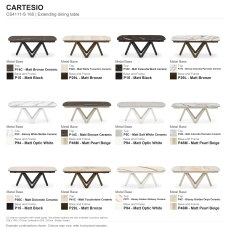 Cartesio Extending Dining Table 165 x 100cm (CS4111-S 165) by Calligaris