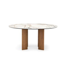 Sandy Fixed Dining Table 160 x 160cm (CS4156-FD 160) by Calligaris Sandy Fixed Dining Table 160 x 160cm (CS4156-FD 160) by Calligaris
