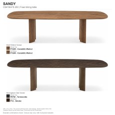 Sandy Fixed Dining Table 250 x 110cm (CS4156-FS 250) by Calligaris