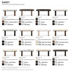 Sandy Extending Dining Table 200 x 100cm (CS4156-S 200) by Calligaris