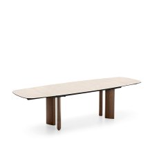 Sandy Extending Dining Table 165 x 100cm (CS4156-SG 165) by Calligaris Sandy Extending Dining Table 165 x 100cm (CS4156-SG 165) by Calligaris