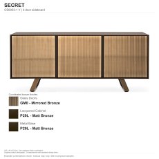 Secret Sideboard 3 Doors (CS6053-1 V) by Calligaris Secret Sideboard 3 Doors (CS6053-1 V) by Calligaris