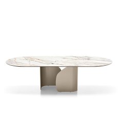 Twins Fixed Dining Table 200 x 100cm (CS4153-FE 200) by Calligaris