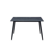 Carson Dining Table Rectangle 1600 - Black