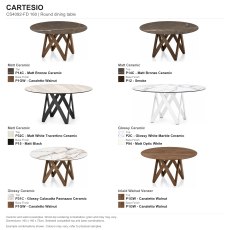 Cartesio Fixed Dining Table (CS4092-FD 160) by Calligaris