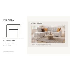 Caldera 1.5 Seater Chair by Softnord Caldera 1.5 Seater Chair by Softnord