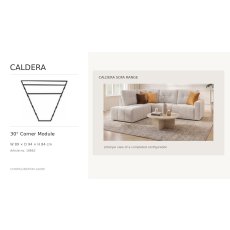 Caldera 30 Degree Corner Module by Softnord Caldera 30 Degree Corner Module by Softnord
