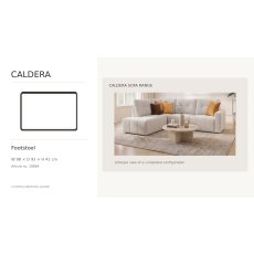 Caldera Footstool by Softnord Caldera Footstool by Softnord