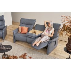 Azure Trapezoidal Electric Recliner Sofa (4690-70R) by Himolla Azure Trapezoidal Electric Recliner Sofa (4690-70R) by Himolla