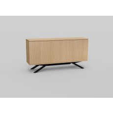 Napoli 3 Door Sideboard with Metal Base by MTE Theuns Napoli 3 Door Sideboard with Metal Base by MTE Theuns