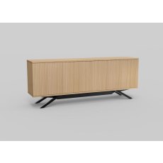 Napoli 4 Door Sideboard with Metal Base by MTE Theuns Napoli 4 Door Sideboard with Metal Base by MTE Theuns