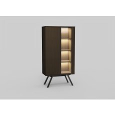 Napoli 2 Door Display Cabinet with Metal Base by MTE Theuns Napoli 2 Door Display Cabinet with Metal Base by MTE Theuns