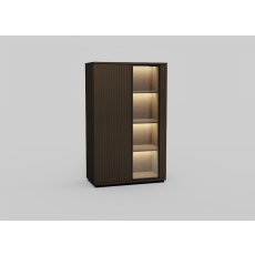 Napoli 2 Door Display Cabinet with Plinth by MTE Theuns Napoli 2 Door Display Cabinet with Plinth by MTE Theuns