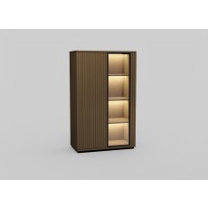 Napoli 2 Door Display Cabinet with Plinth by MTE Theuns Napoli 2 Door Display Cabinet with Plinth by MTE Theuns
