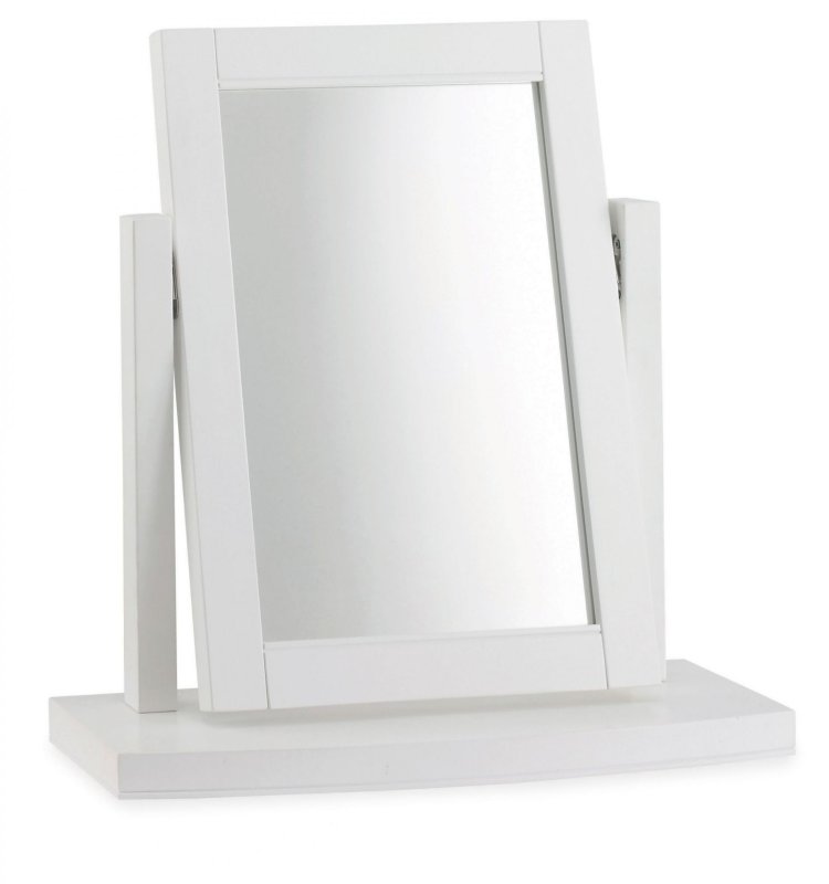 Hampstead White Vanity Mirror