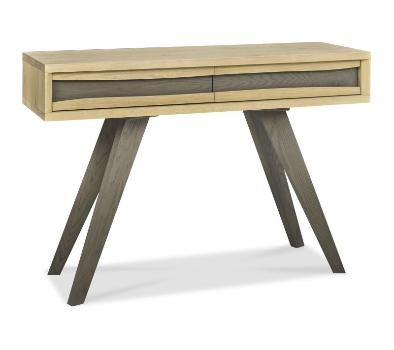 Cadell Aged Oak Console Table with Drawers