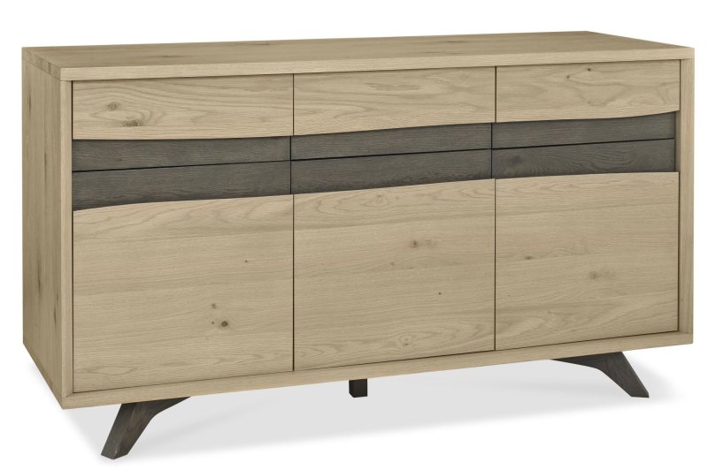 Cadell Aged Oak Wide Sideboard