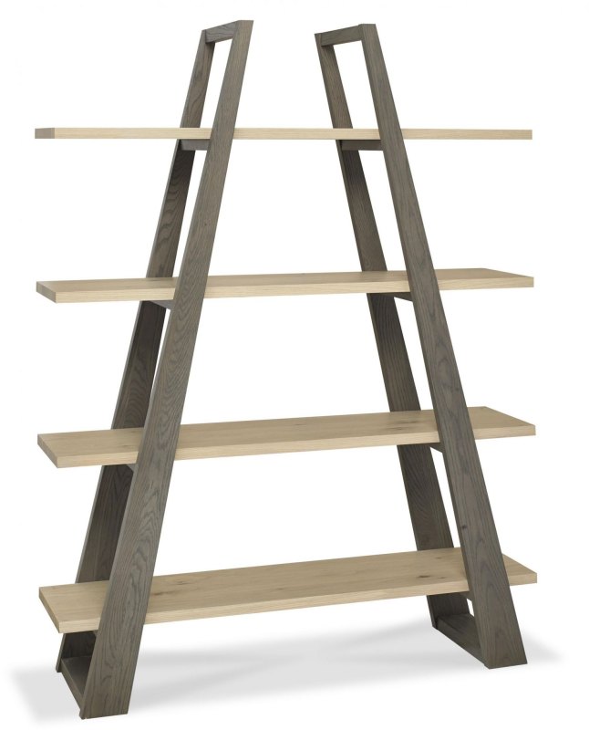 Cadell Aged Oak Open Display Unit