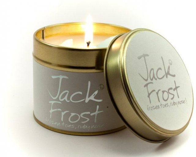 Jack Frost Scented Candle Tin