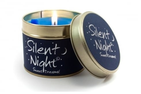 Silent Night Scented Candle Tin