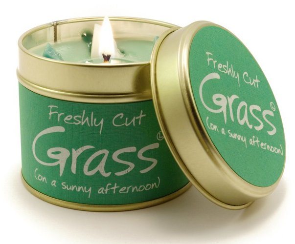 Cut Grass Scented Candle Tin