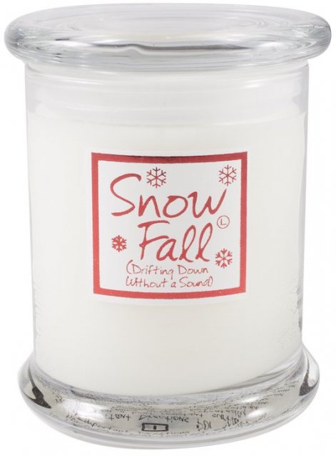 Snowfall Candle Jar