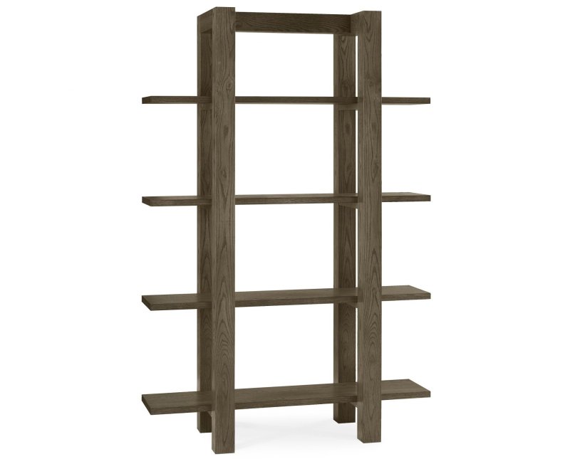 Turin Dark Oak Open Shelf Unit