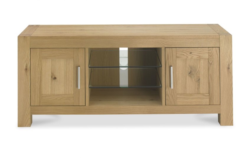 Turin Light Oak Entertainment Unit