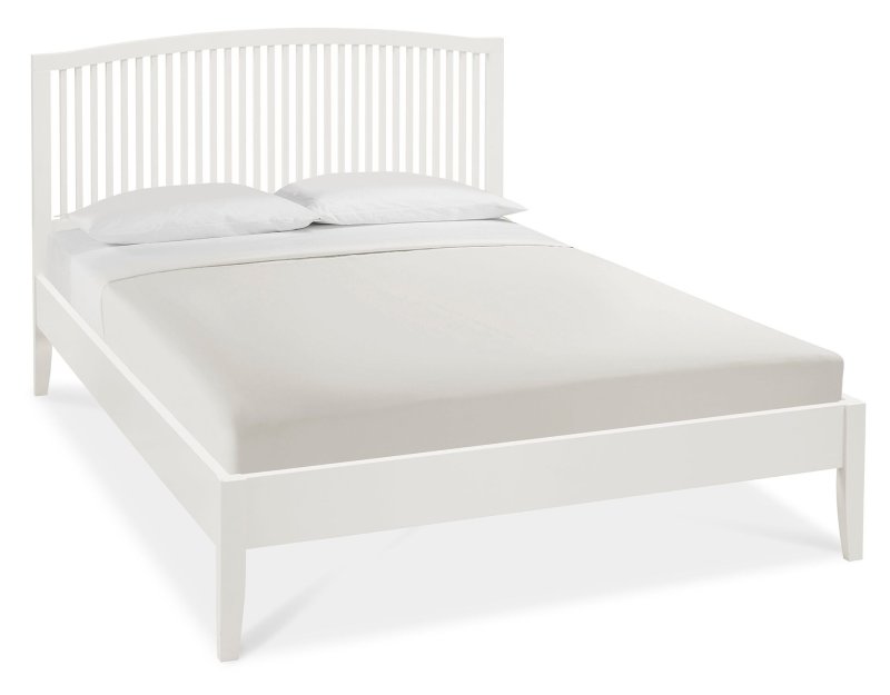 Ashby White Slatted Bedstead