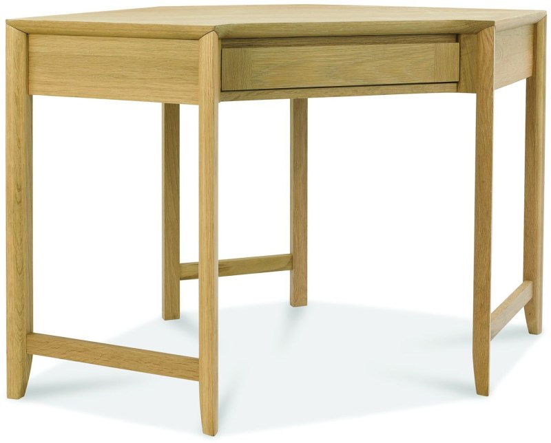 Bergen Oak Corner Desk