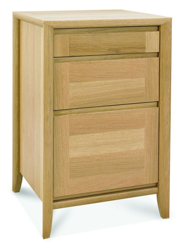 Bergen Oak Filing Cabinet