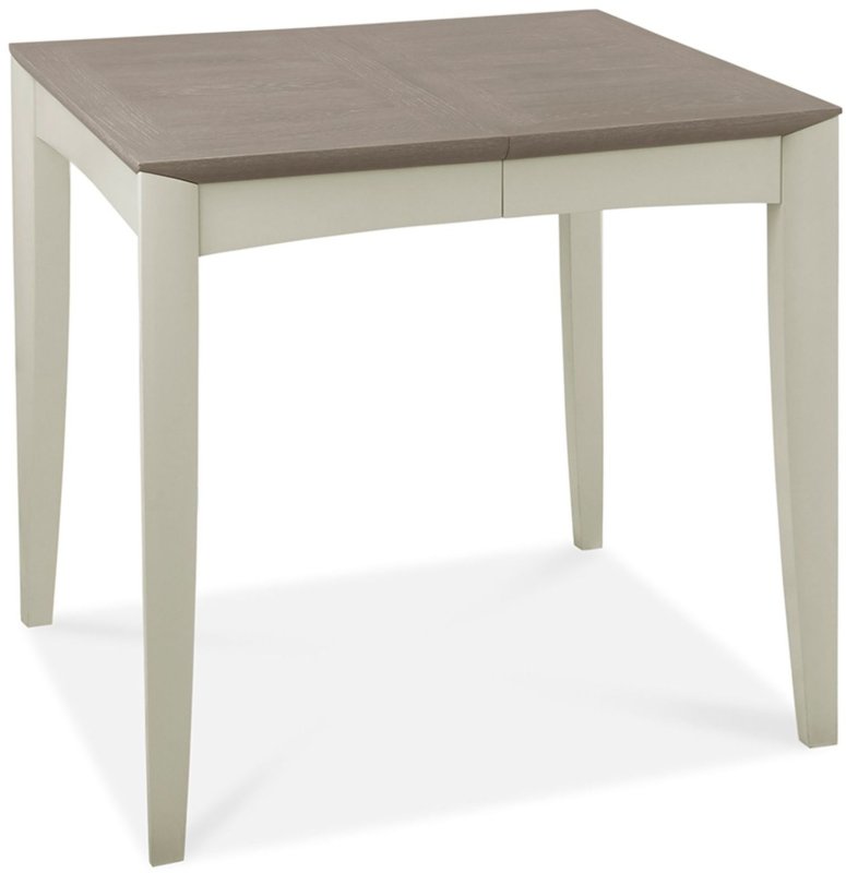 Bergen Grey Washed Oak & Soft Grey 2-4 Seater Extension Dining Table