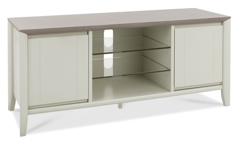 Bergen Grey Washed Oak & Soft Grey Entertainment Unit