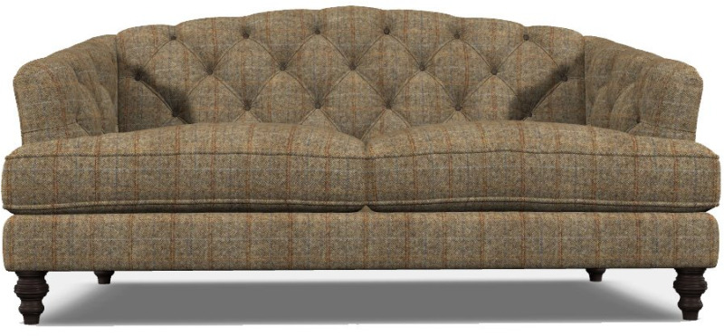 Dalmore Petit Sofa by Tetrad Harris Tweed