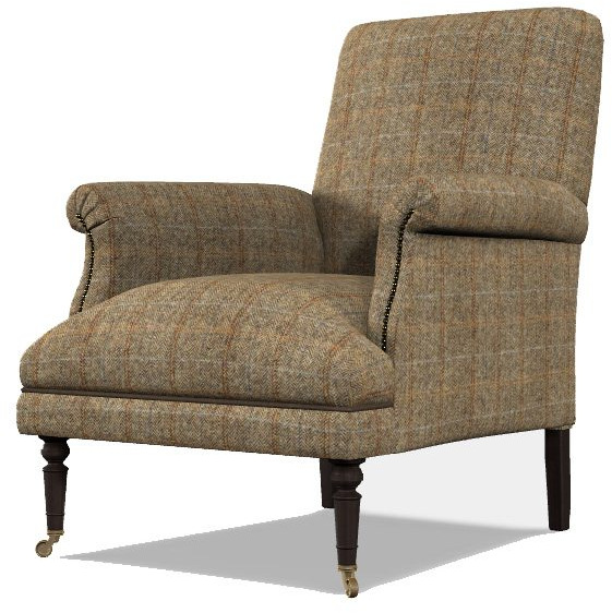 Dalmore Chair by Tetrad Harris Tweed Belgica Furniture
