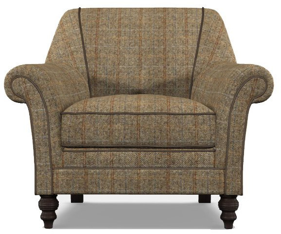 Dalmore Accent Chair by Tetrad Harris Tweed