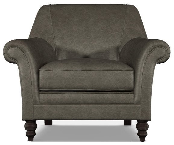 Dalmore Accent Chair (All Hide) by Tetrad Harris Tweed