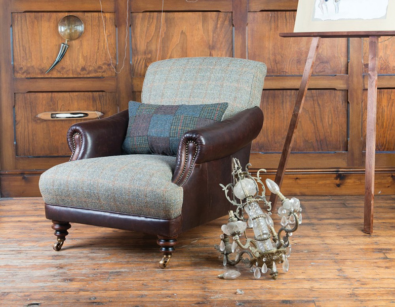 Taransay Ladies Chair by Tetrad Harris Tweed