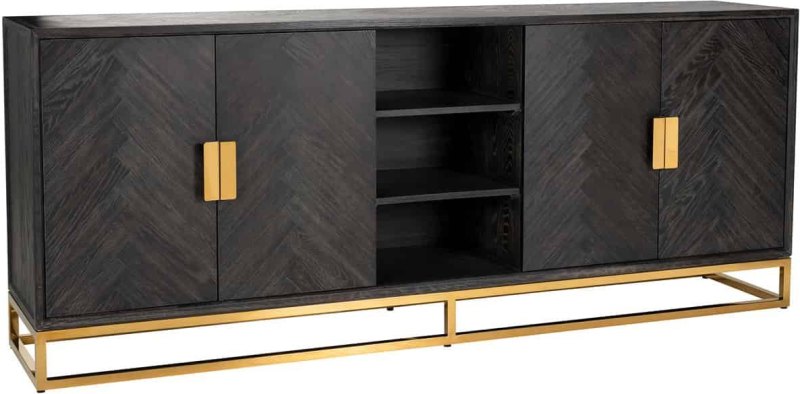 Blackbone 225cm Sideboard (Gold Collection) by Richmond Interiors