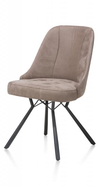 Eefje Dining Chair (Taupe) by Habufa