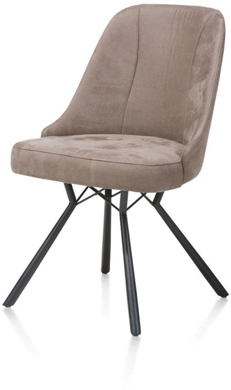 Eefje Dining Chair (Taupe) by Habufa