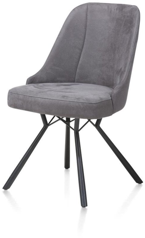 Eefje Dining Chair (Light Grey) by Habufa