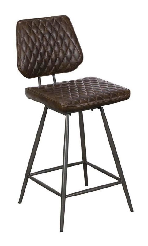 Dalton Bar Stool (Dark Brown)