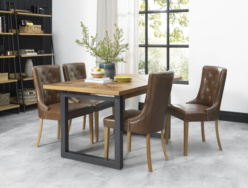 Indus 4-6 Seater Extending Dining Table